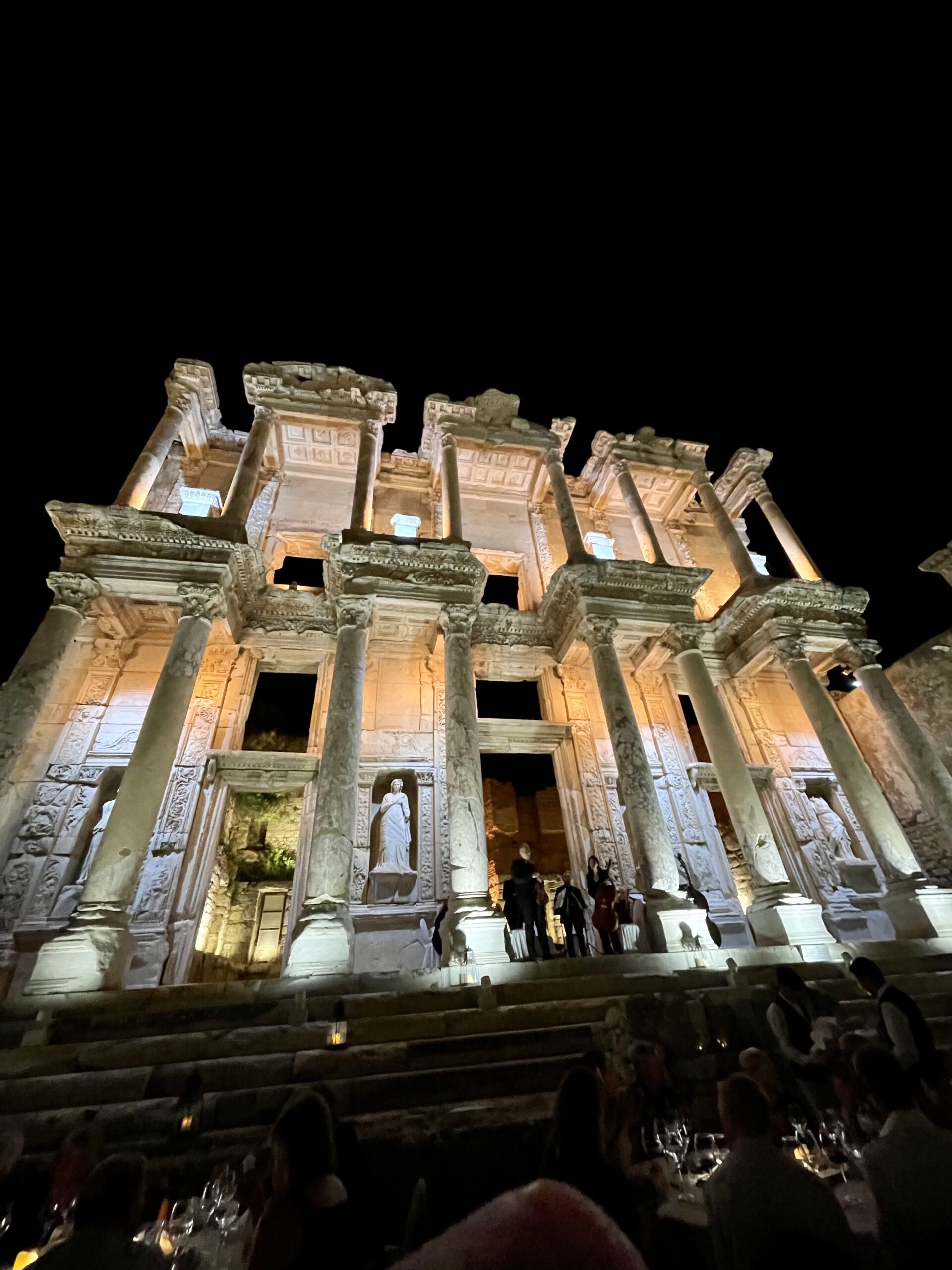 Windstar Cruises' Destination Event - Dinner at Ephesus under the Celsus Library